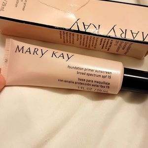 Mary Kay foundation primer sunscreen broad spectrum spf 15